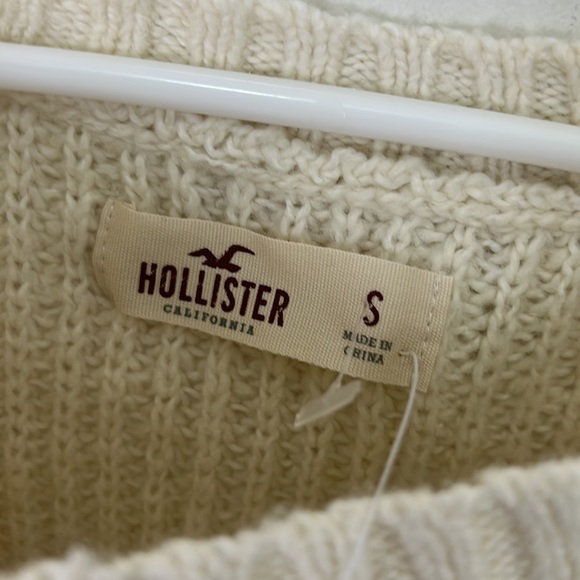 Hollister Cable Knit CrewNeck Sweater Dress Size Small - Picture 8 of 15